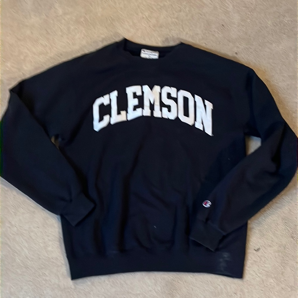 Vintage Clemson champion crewneck